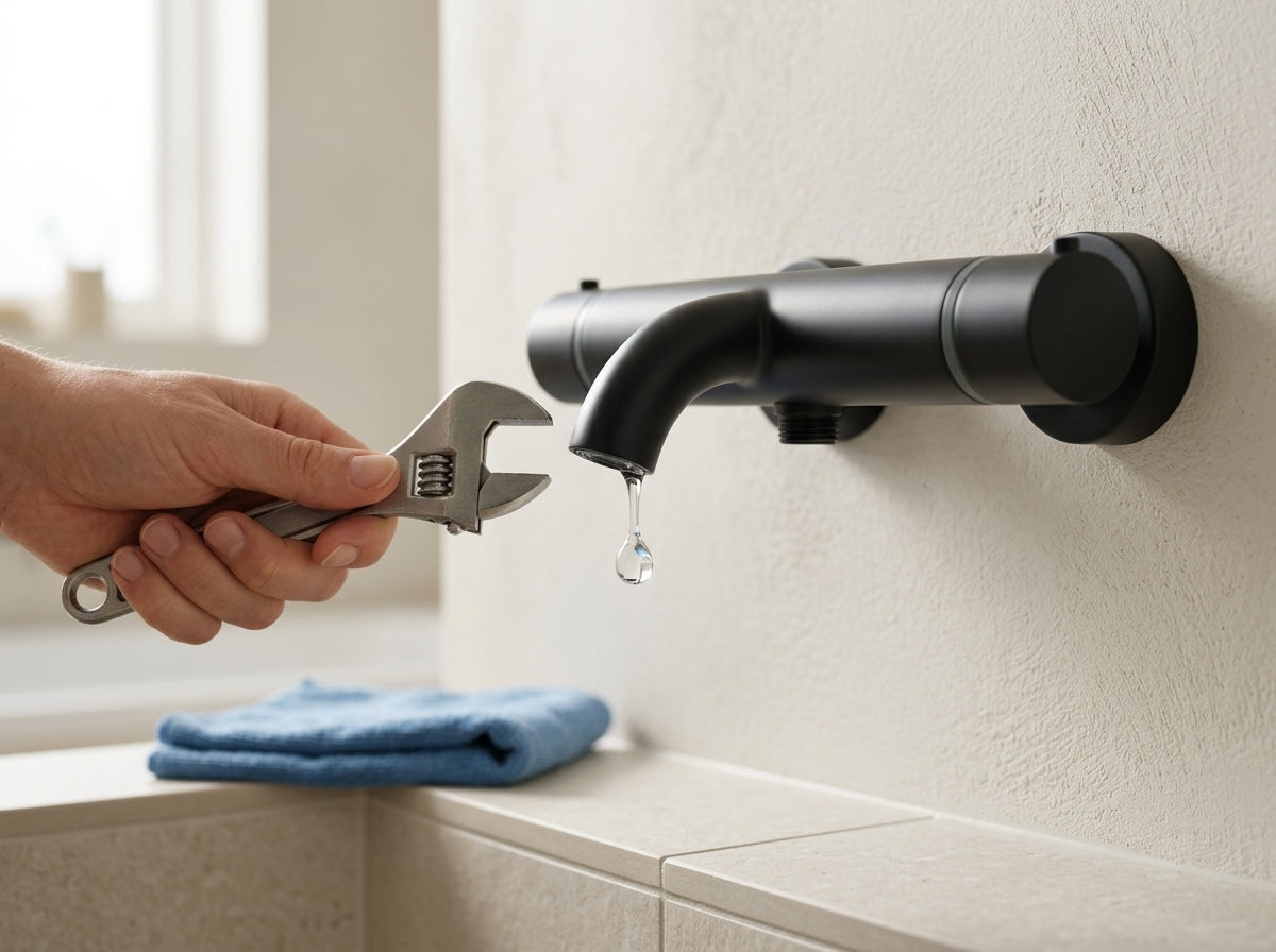 Robinet de douche qui fuit : diagnostic et réparation Image
