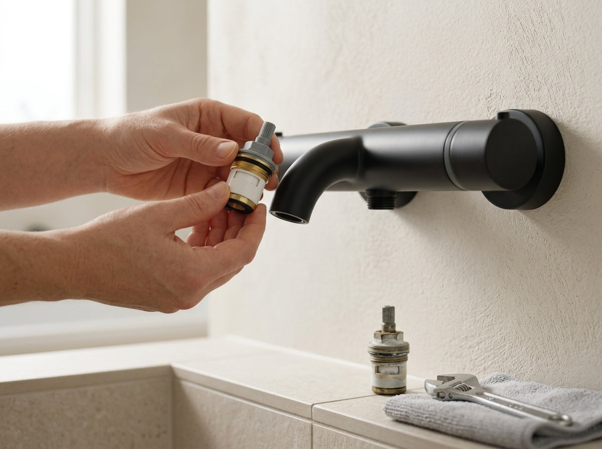 Cartouche mitigeur douche : la reconnaître et la changer Image