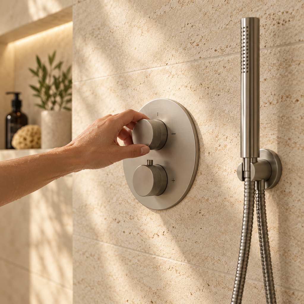 Colonne de Douche Encastrable Chrome