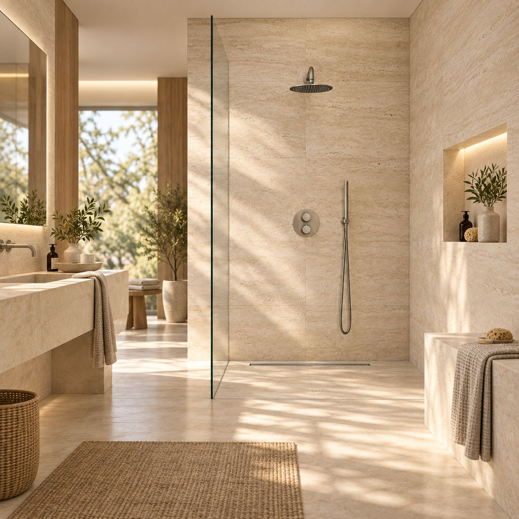 Colonne de Douche Encastrable Chrome