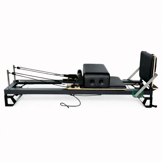 Pilates Reformer Pliable Aluminium - Noir Reformo
