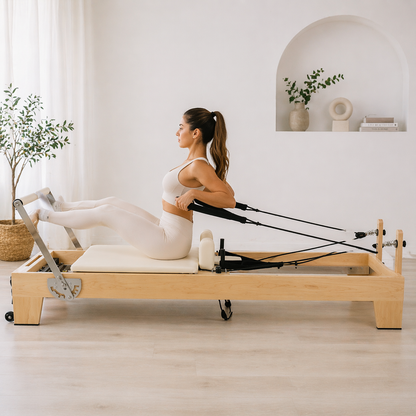 Pilates Reformer Pliable Érable - Reformio