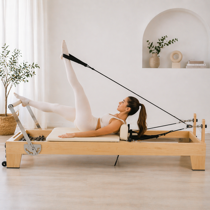 Pilates Reformer Pliable Érable - Reformio