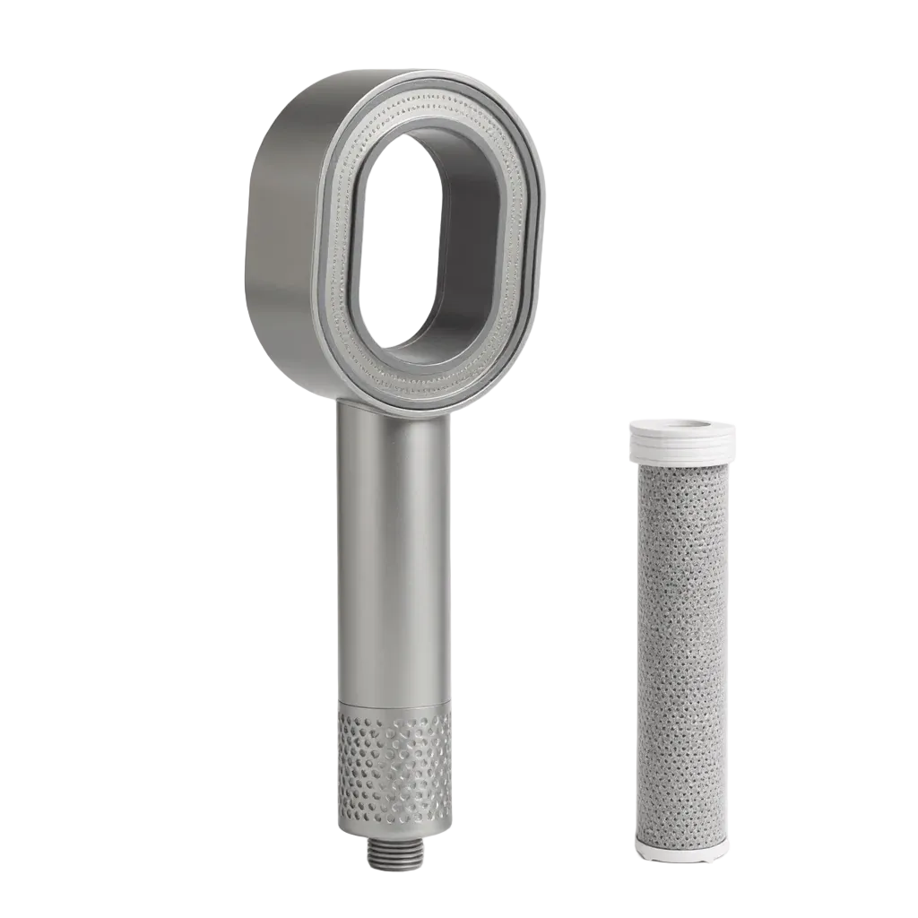 Pommeau de Douche Anti-Calcaire Charbon Actif