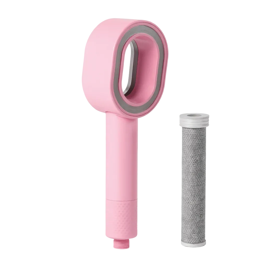 Pommeau de Douche Anti-Calcaire Charbon Actif
