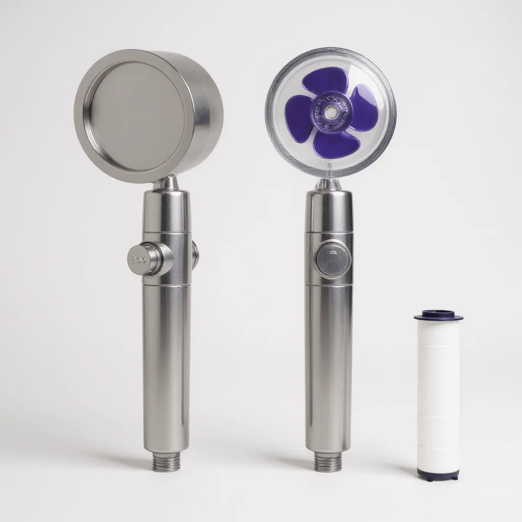 Pommeau de Douche Filtrant Turbo 360°