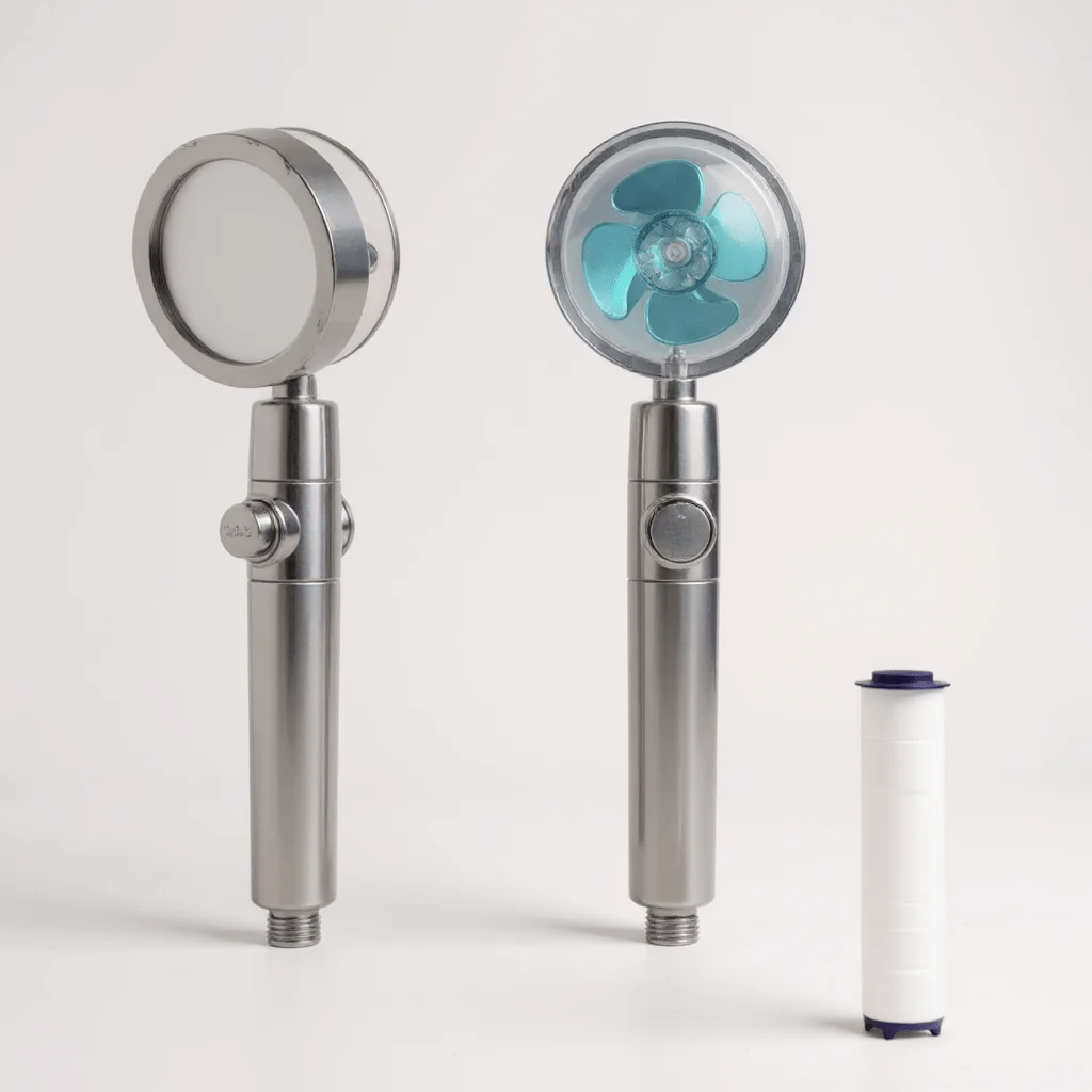 Pommeau de Douche Filtrant Turbo 360°